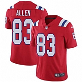 Nike New England Patriots #83 Dwayne Allen Red Alternate NFL Vapor Untouchable Limited Jersey,baseball caps,new era cap wholesale,wholesale hats